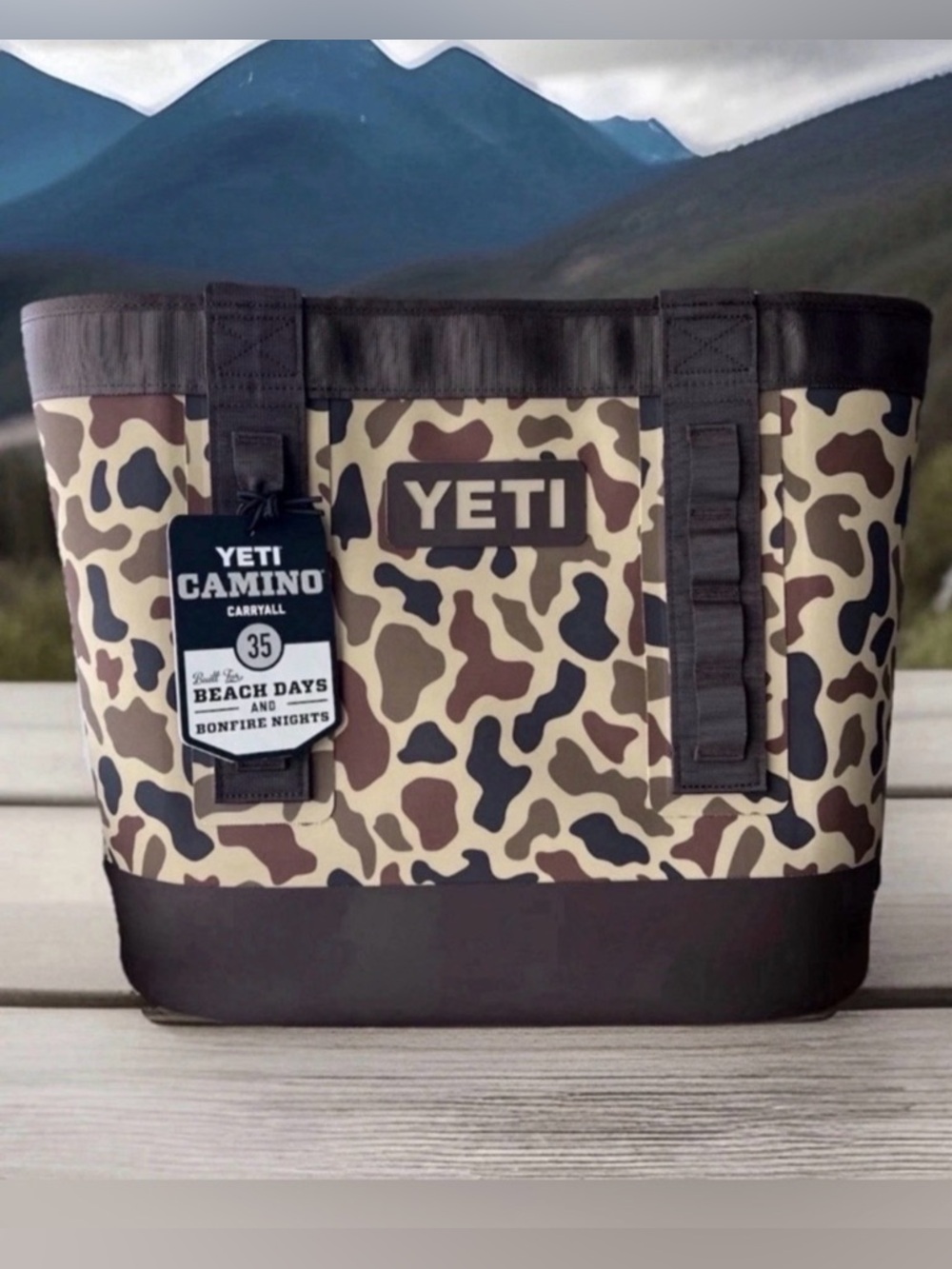YETI Camino Carryall 35 Tote Bag - Wetlands Camo